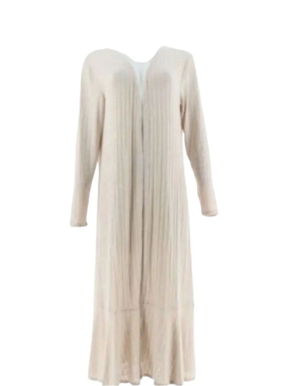 Lisa Rinna Collection Knit Duster with Ruffle Hemline - Picture 2 of 2